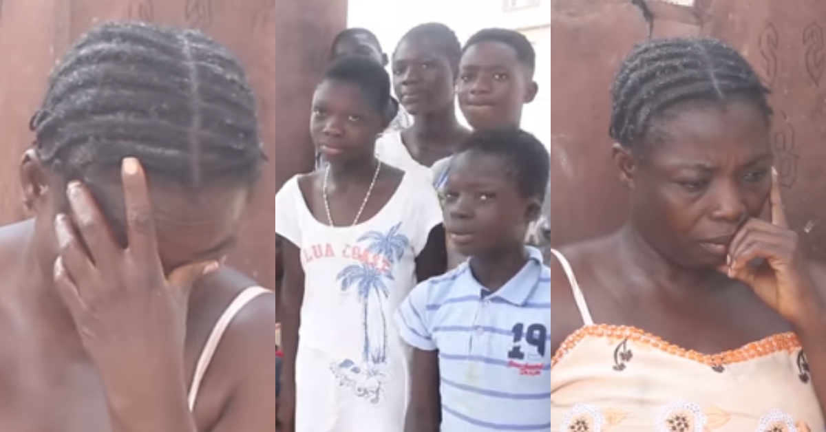 I started at 15 - Ghanaian widow with 10 children explains struggles of life in video