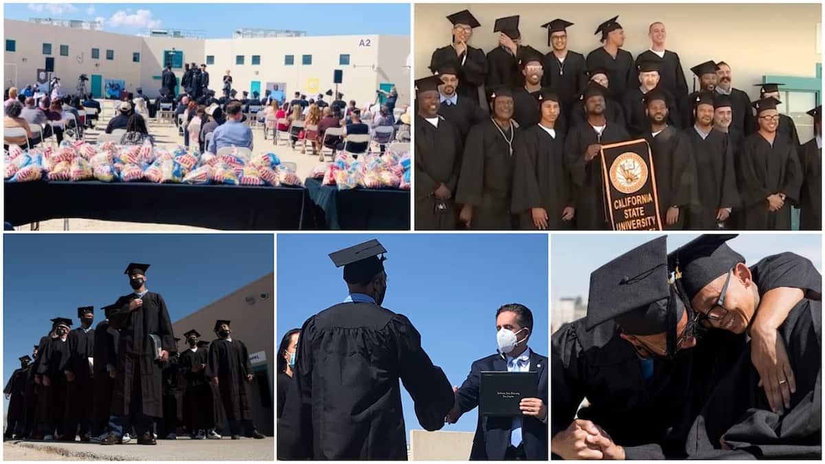 Prisoners in America get second chances, bag degrees while serving jail term, graduation video goes viral