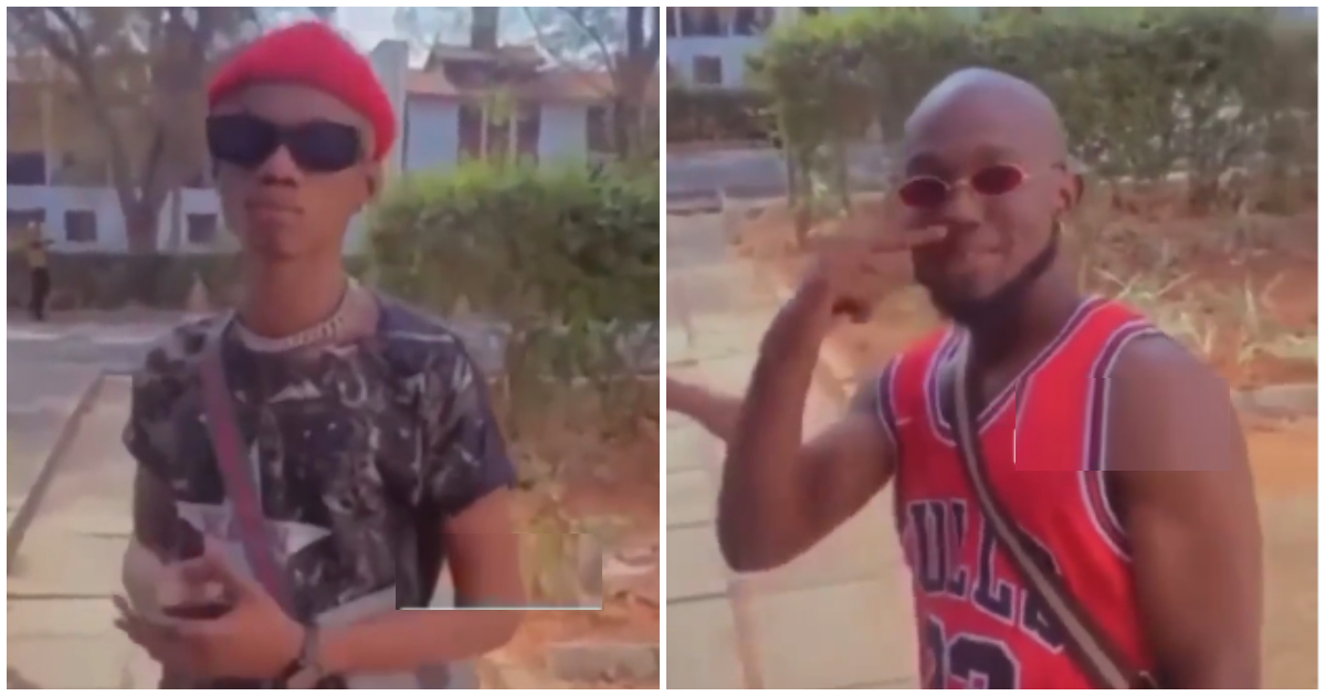 Kidi and King Promise Lookalikes Spotted Roaming In Town; Many Fans Confused In Video