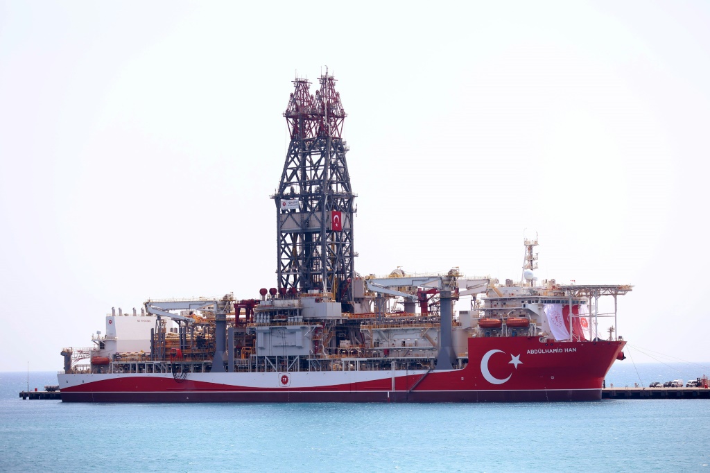 Turkey sends drill ship on first Med mission in two years