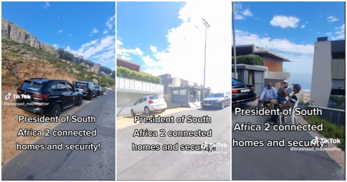 The Cape Town homes of South African President Cyril Ramaphosa