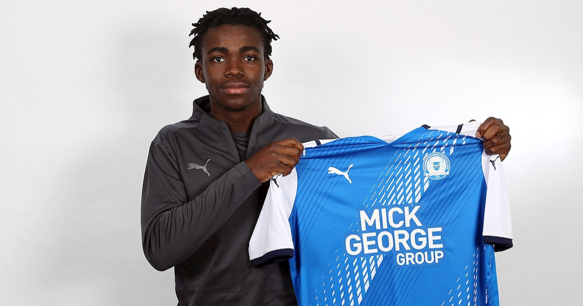 Ghanaian youngster Kwame Poku joins Championship side Peterborough United. Source: Twitter/theposhofficial