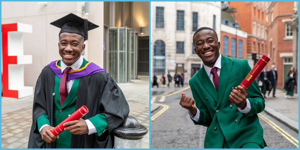 Young Ghanaian man bags Master’s degree from LSE: “Dream come true”
