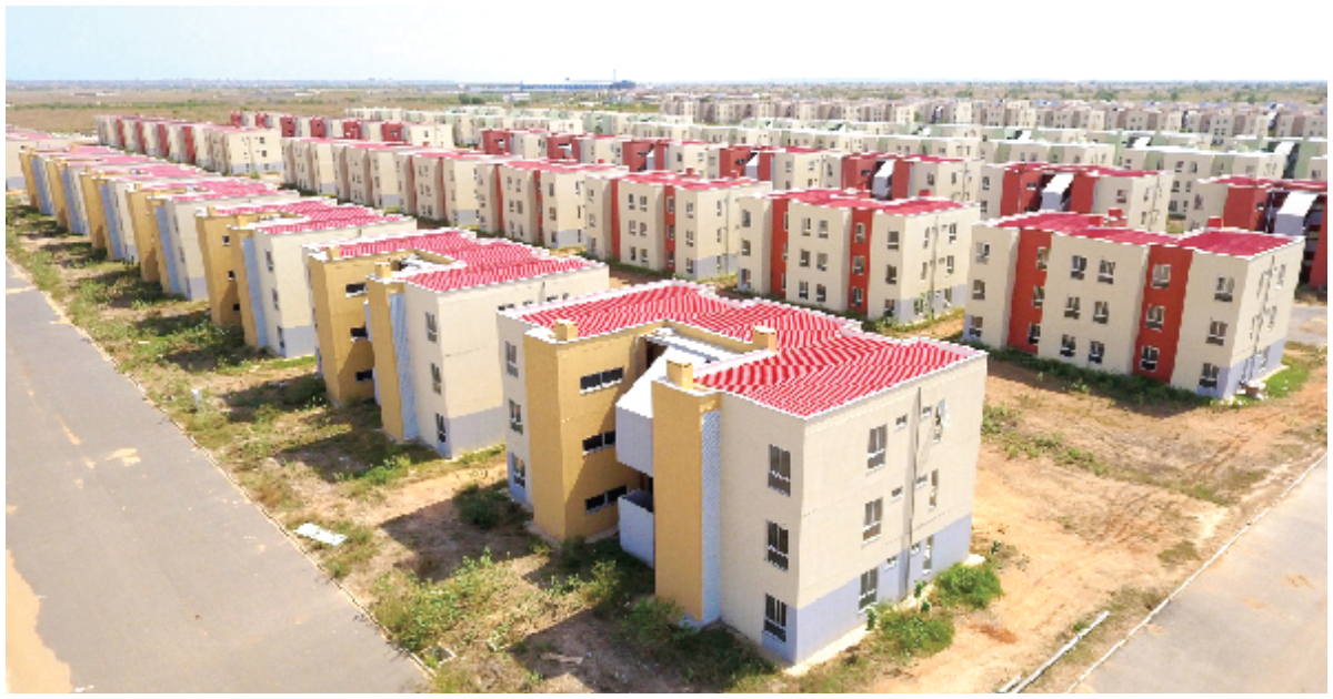 Affordable housing project in Saglemi