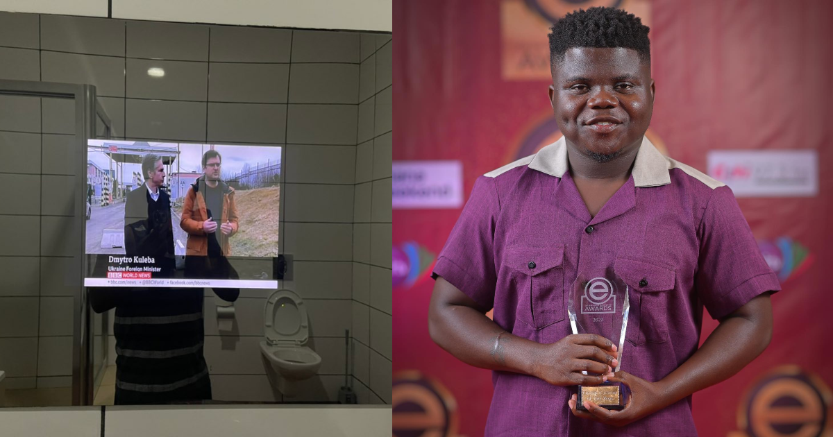 Top Ghanaian YouTuber, Wode Maya announce owing a washroon with TV
