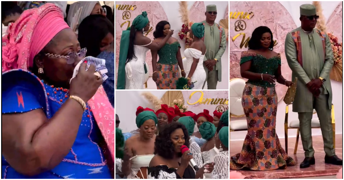 Chief of Staff, Frema Opare's daughter marries.