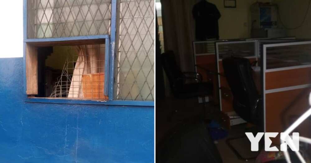 Robbers storm Nima Police Station; make away with valuable items