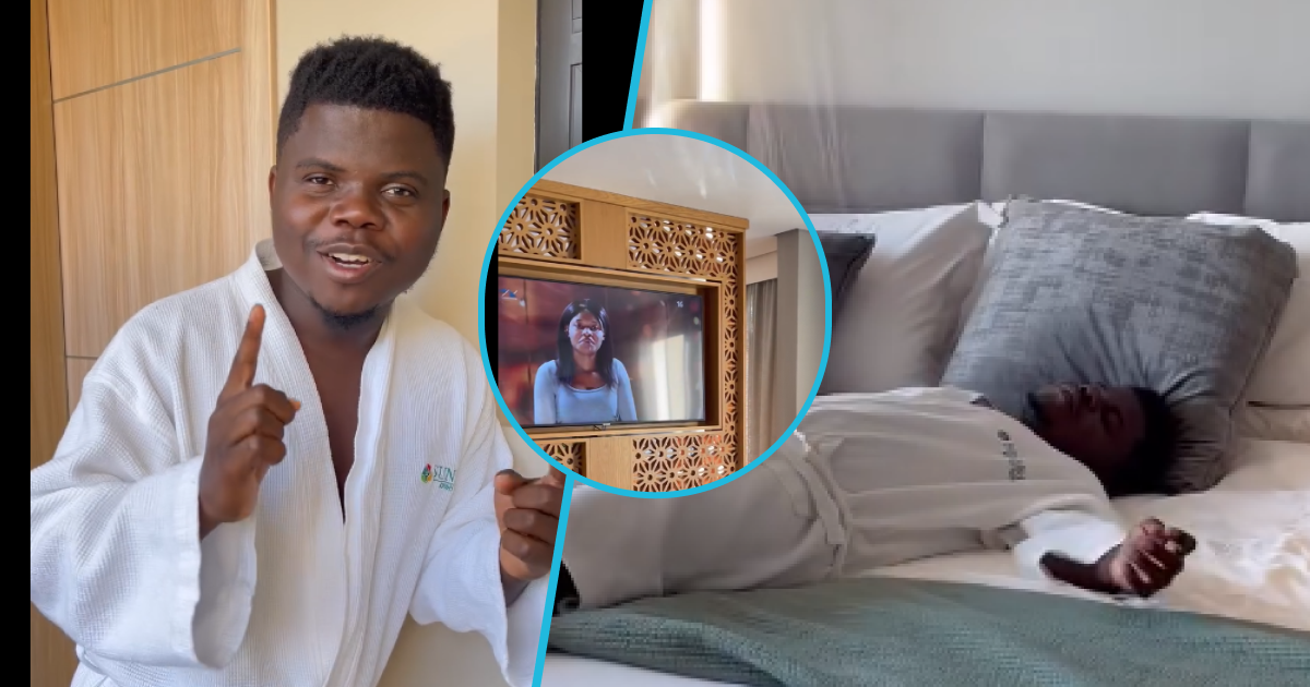 Inside the exquisite waterfront apartment where Wode Maya is relaxing in Malawi, video shows luxury bedroom