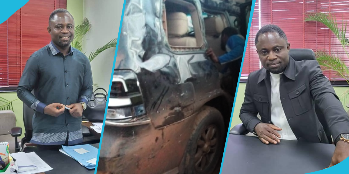 Kwabena Mintah Akandoh car crash