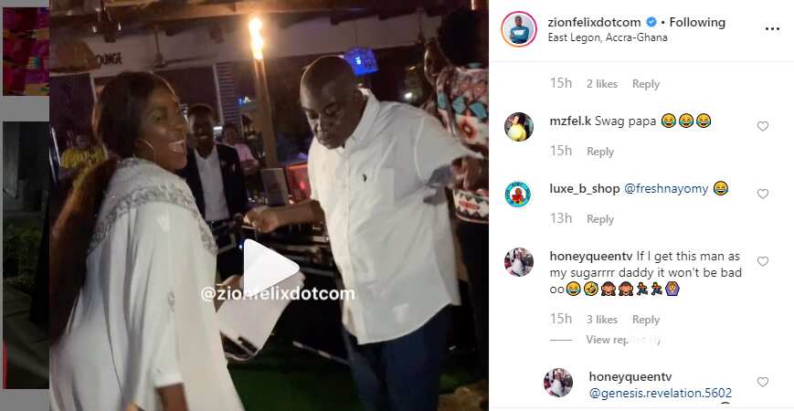 Owner of Accra Mall Mr. Brooks displays special dancing skills in video