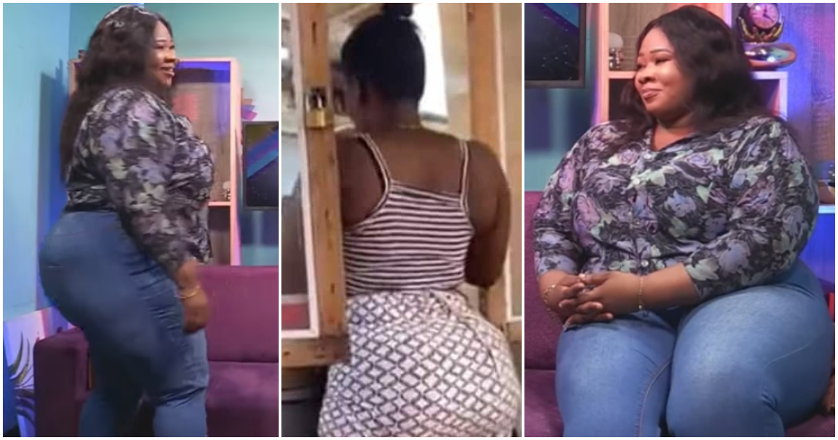 Bold GH plus-size nurse challenges curvy 'gob3' seller; shows off her stature in video