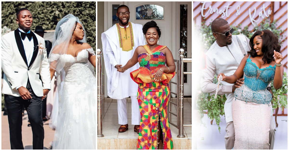 Ghanaian couple show off their dance movies in stunning outfits.