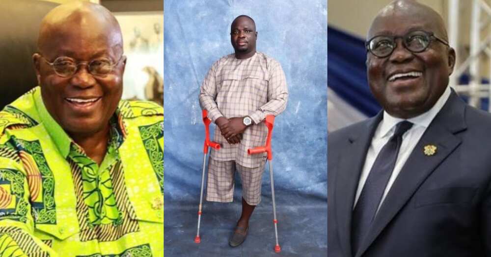 Joseph Makubu: Akufo-Addo appoints physically challenged man as Oti Regional minister