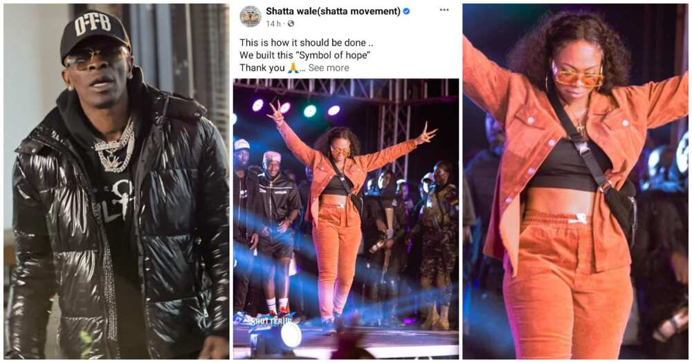 Shatta Wale Hails Michy For Performance At Ashaiman To The World Concert; Fans Pray For A Reunion