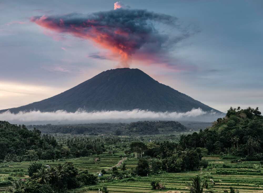 Famous volcanoes