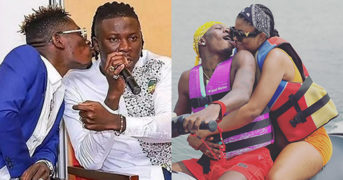 4 times Shatta Wale dominated the headlines with his weird kisses