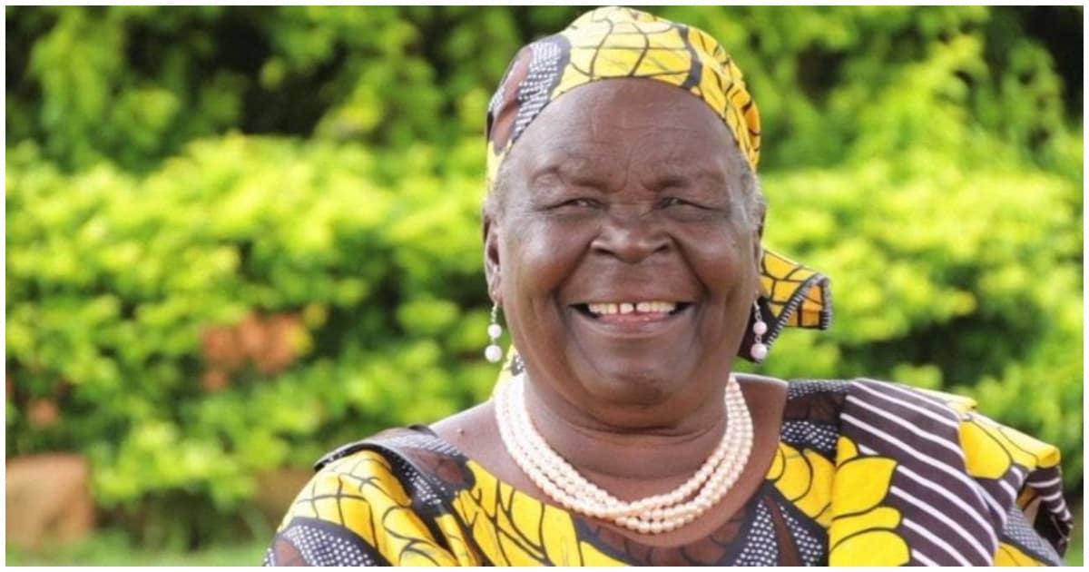 Former United States President Barack Obama's grandmother Mama Sarah Anyango Obama. Photo: Raila Odinga.