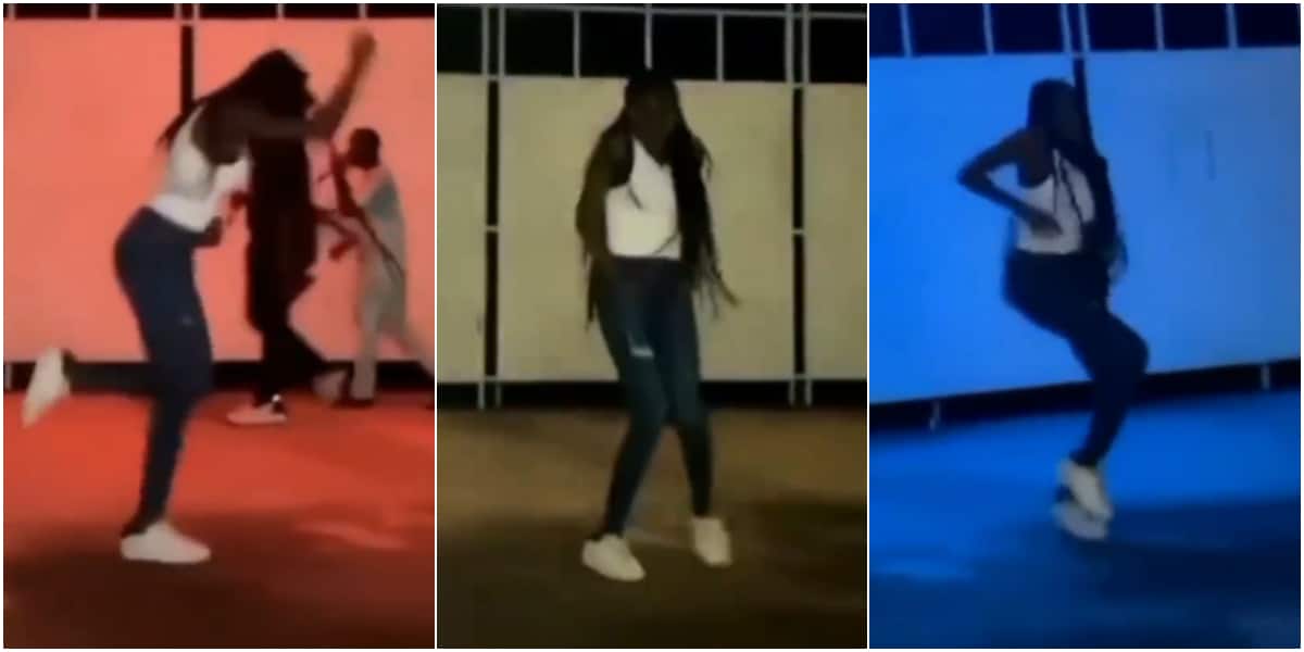 The lady has been hailed for her amazing dancing skills