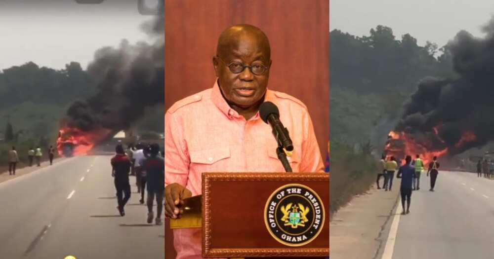 President Akufo-Addo reacts to Begoso explosion which left many dead