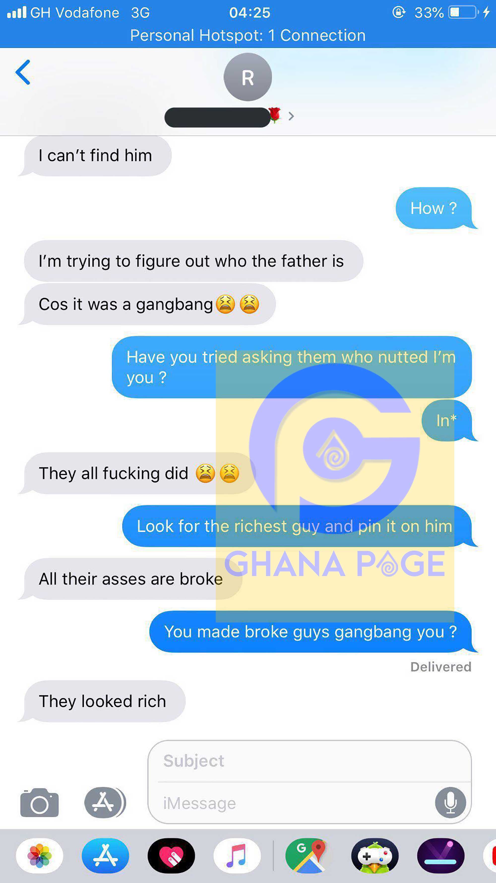 Slay queen cries about who made her pregnant after giving herself to a 'gang'