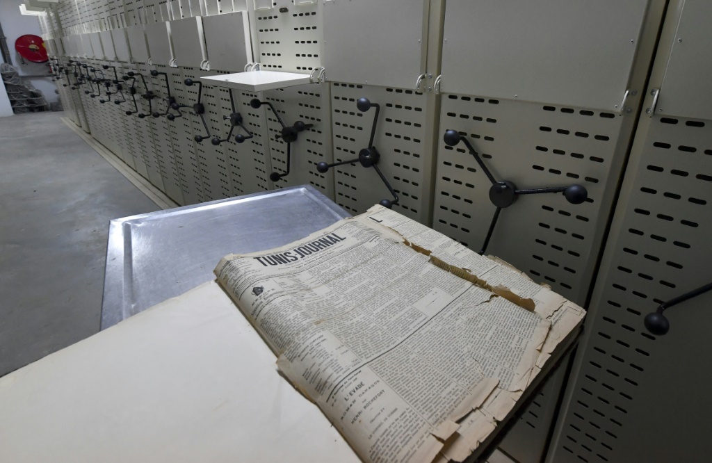 As part of a campaign to preserve the country's archives, library staff have been working to digitise hundreds of thousands of editions of newspapers and periodicals