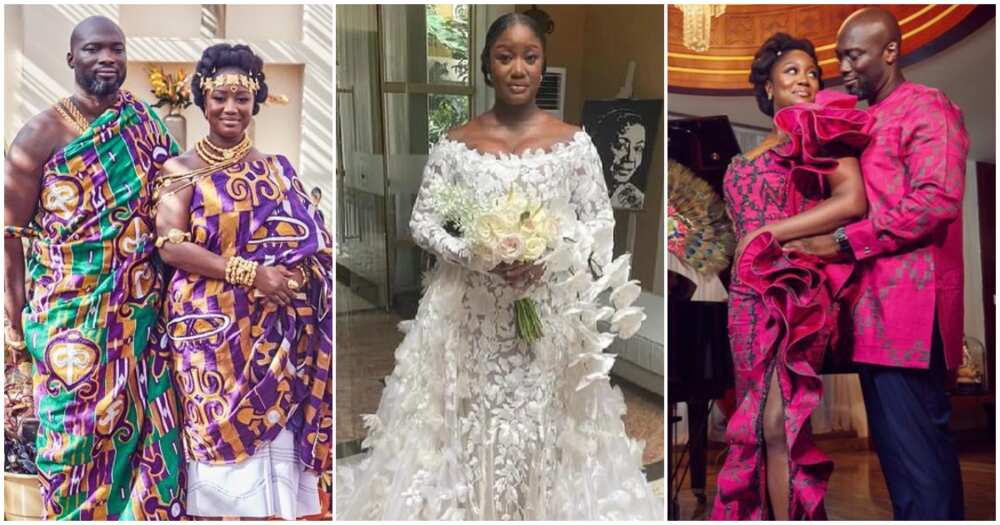 Edwina Akufo-Addo's wedding gown