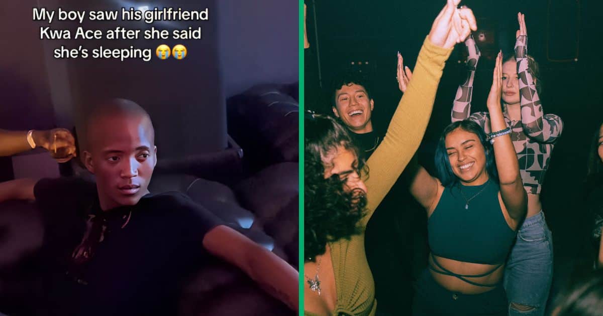 Heartbroken man spots bae at club after she said she was sleeping, netizens in stitches