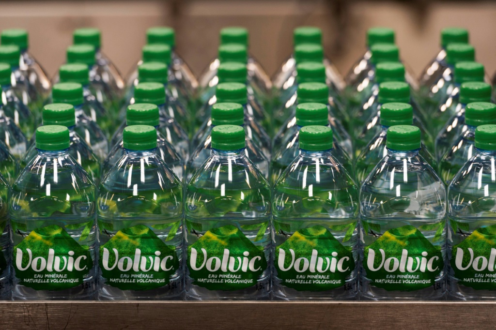 Volvic is famous for its mineral water. But local streams are drying up and some residents blame the plant
