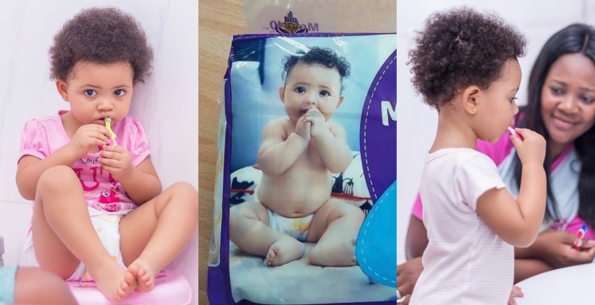 Kafui Danku’s baby Lorde grows faster as new photos shows her looking like 5 years
