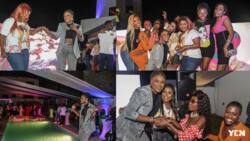 Top female stars show support to Becca as she premieres her song with Tiwa Savage (videos)