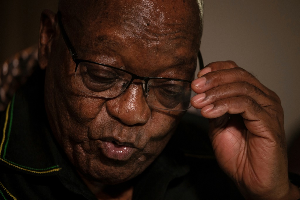Zuma was handed a 15-month sentence for contempt of court but only spent two months behind bars
