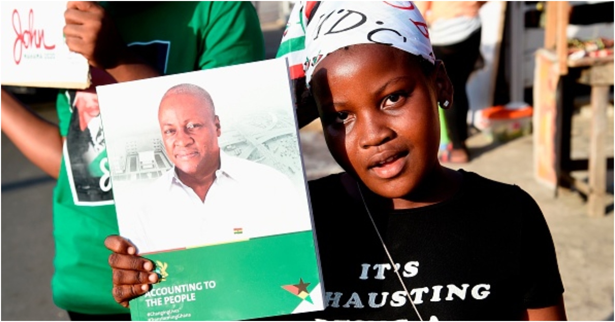 John Mahama is tipped to win the 2024 presidential elections