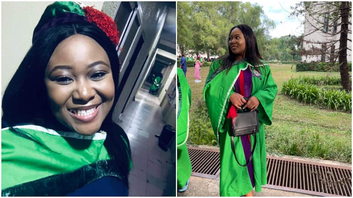 Lady who thought she would never get admission 5yrs ago graduates as ...