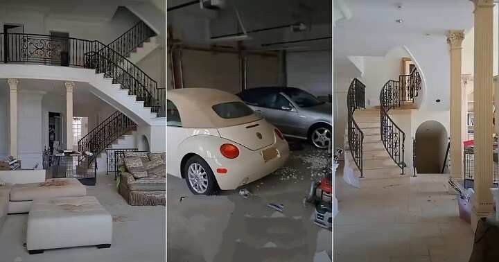 Wife abandons husband's 10 million dollar mansion