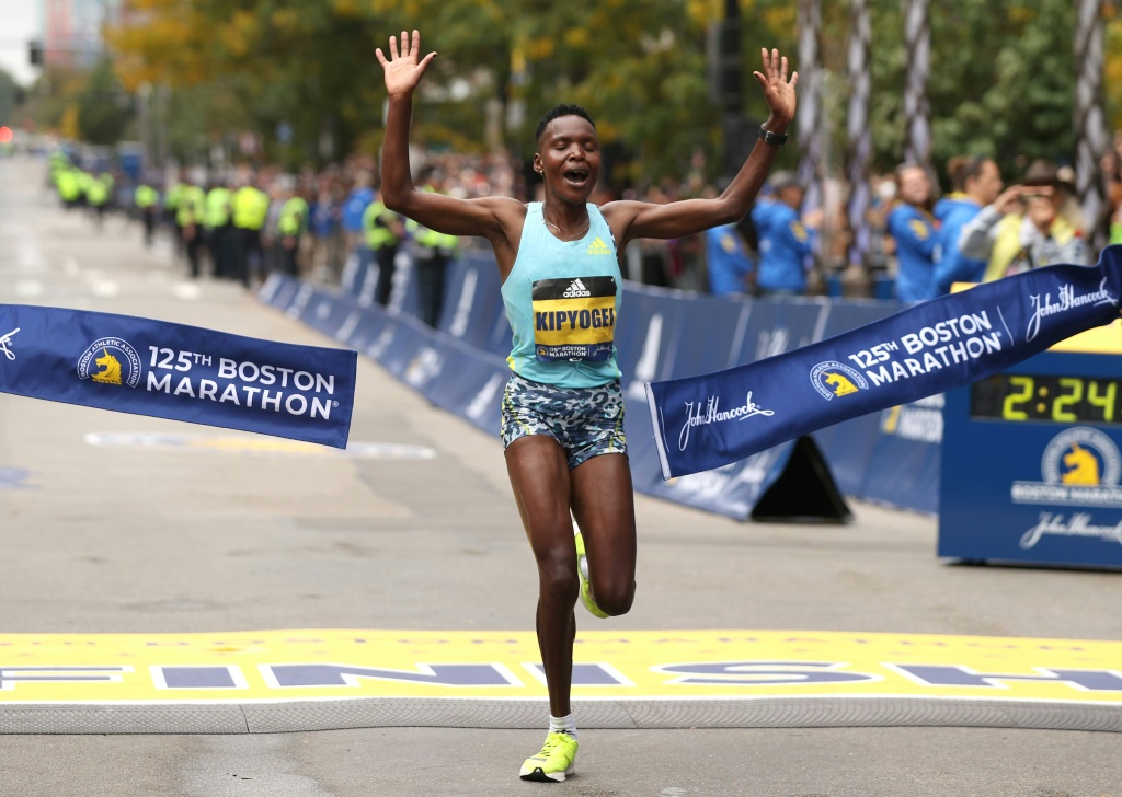 Kenyan runner Diana Kipyokei tested positive after winning the Boston Marathon in 2021