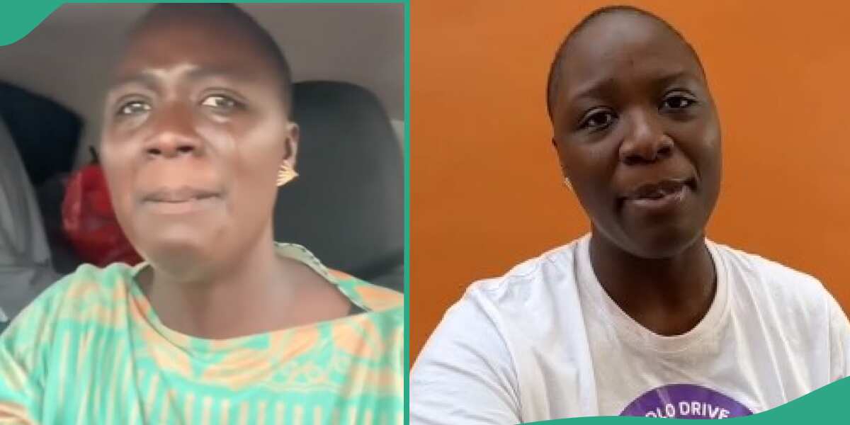 Video as Nigerian lady driving car from London to Lagos laments being held hostage in Liberia