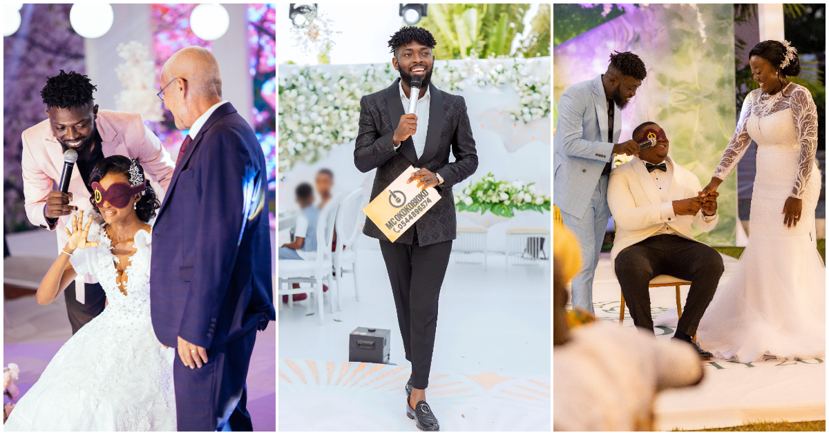 Meet Okokobioko The Wedding MC In Ghana Who Charges GH¢4000 To Make Weddings Goes Viral With Exciting Games