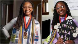 15-year-old Black girl makes history as youngest student to earn bachelor's degree from Langston University in US