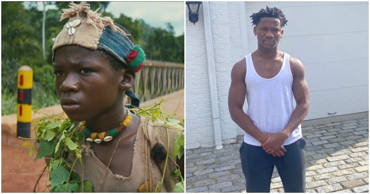 Photos Of Ghanaian Actor Abraham Attah All Grown Up Surface; He Looks Tall And Big