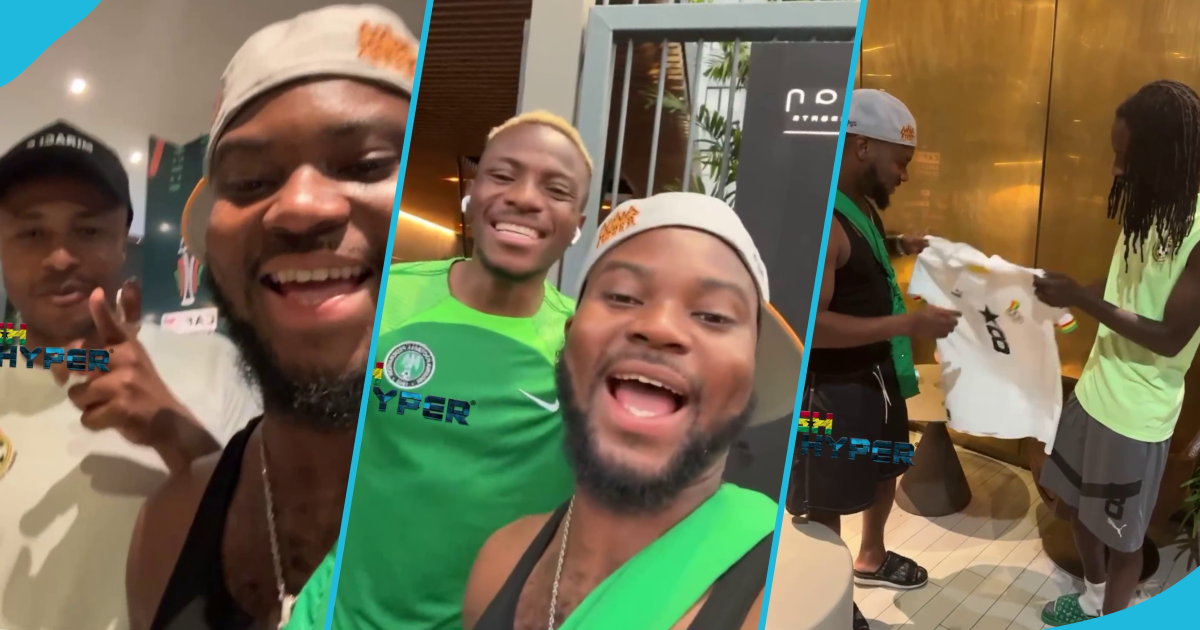 King Promise meets Osimhen, Black Stars players in Côte d'Ivoire