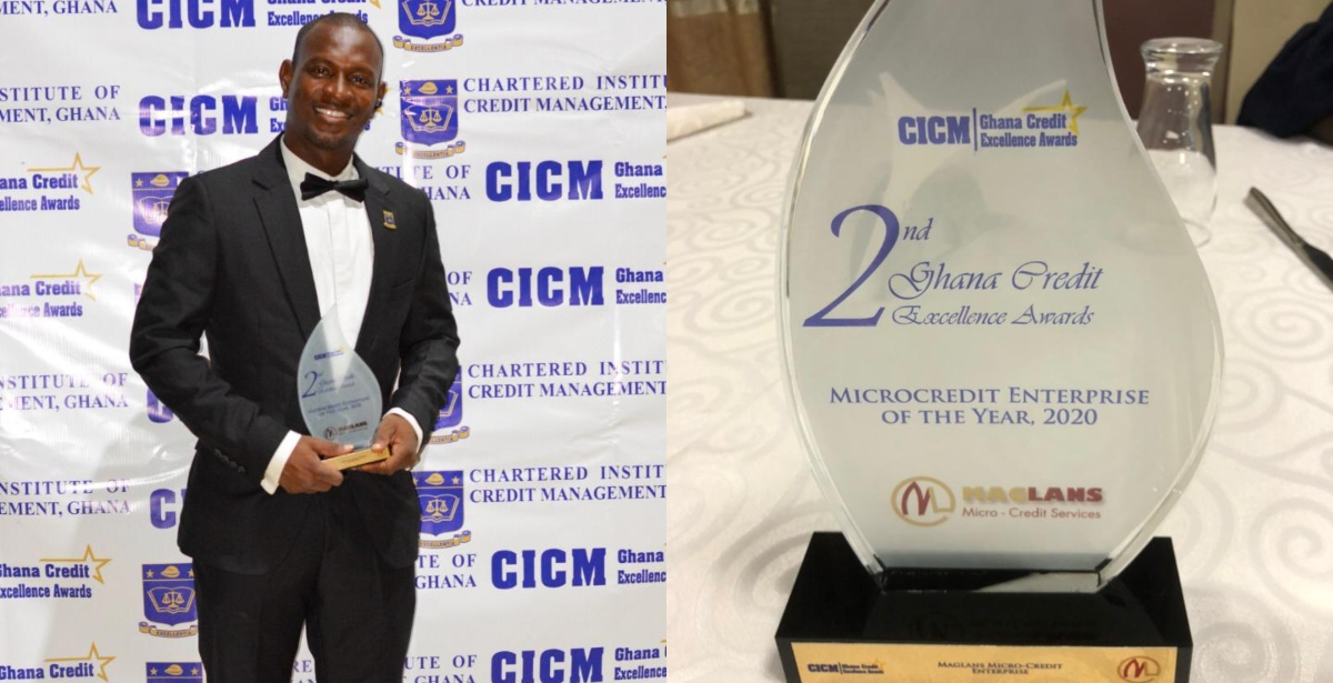 Maglans Micro Credit Adjudged the best Microcredit Enterprise of The Year 2020