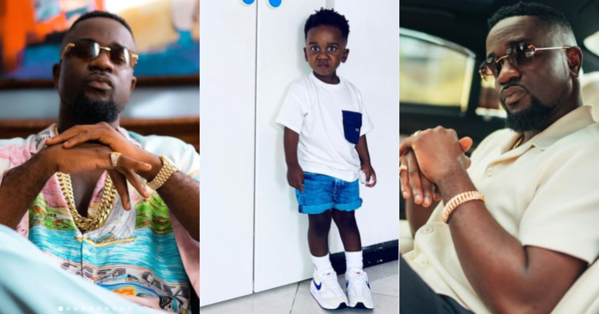 Photo Of Sarkodie's Son Michael Junior Big Room Drops Online; Shows Collection of Sneakers