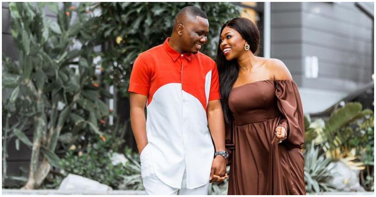 Ghanaian couple, Esinam Seade and Dr. Albert Agbi announces their wedding with gorgeous photo