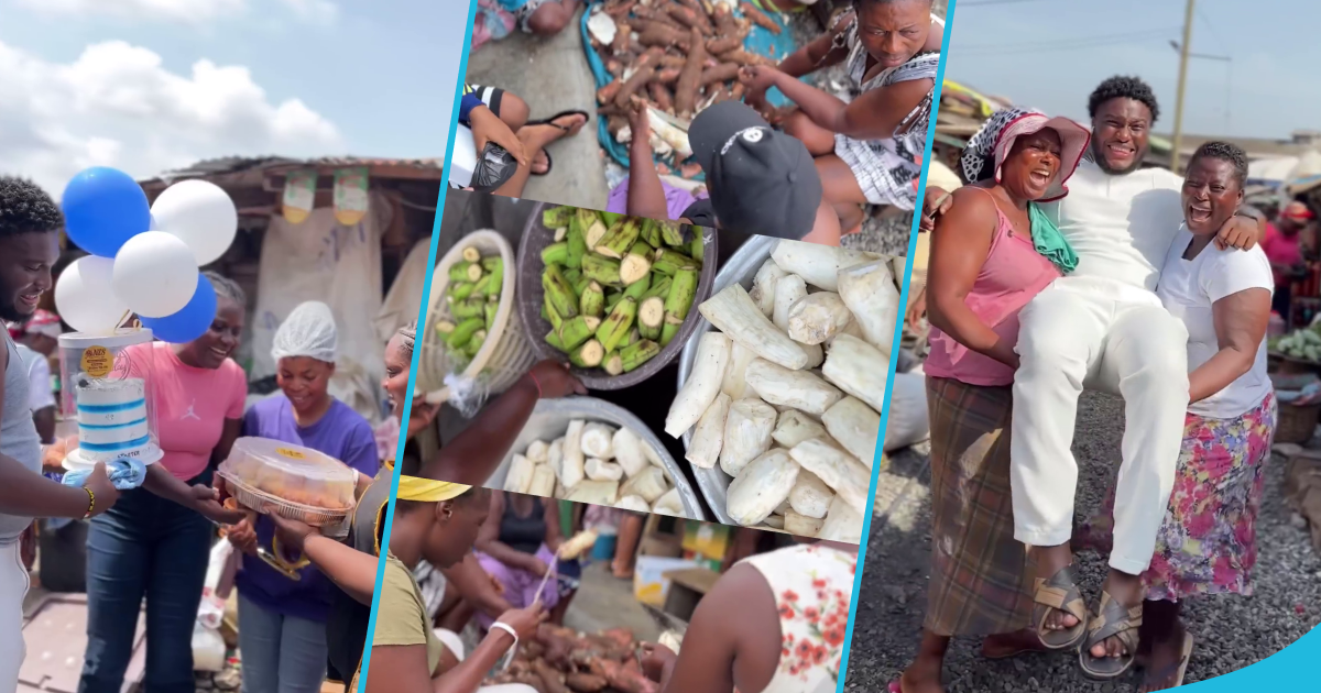 Makola traders of the Happy Town Project celebrate Official Starter