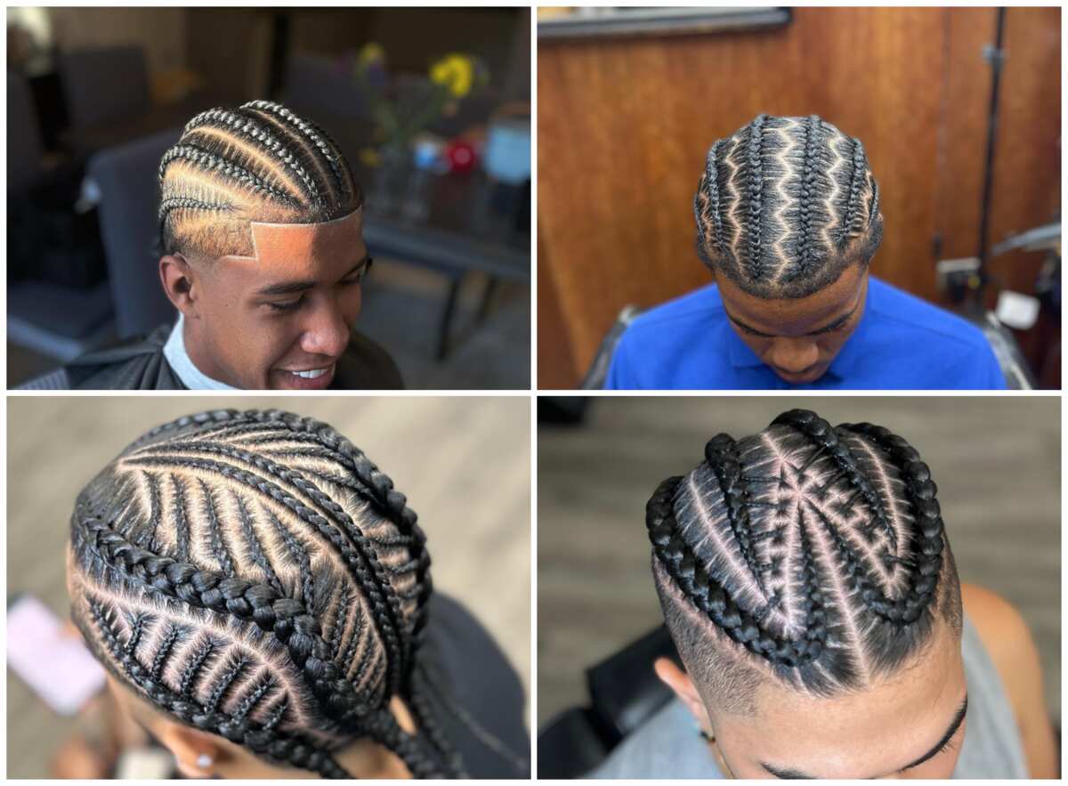 27 Cool Box Braids Hairstyles For Men in 2024  Twist braid hairstyles,  Braids with fade, Mens braids hairstyles