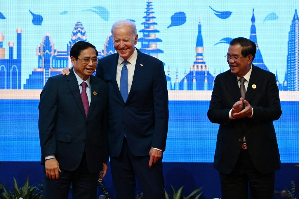 US President Joe Biden will seek ways to rein in North Korea, which has launched a barrage of missiles in recent weeks, during talks with South Korean and Japanese leaders before a meeting with China's Xi Jinping