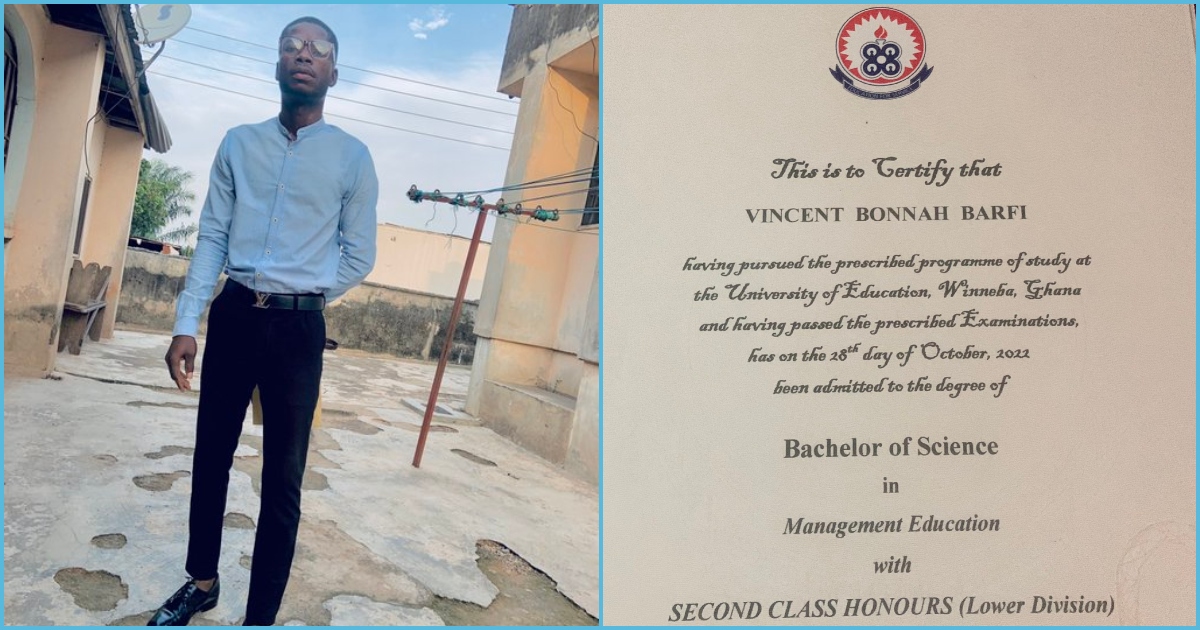 UEW graduate, Vincent Bonnah Barfi appeals for a job: "I can’t pretend anymore"