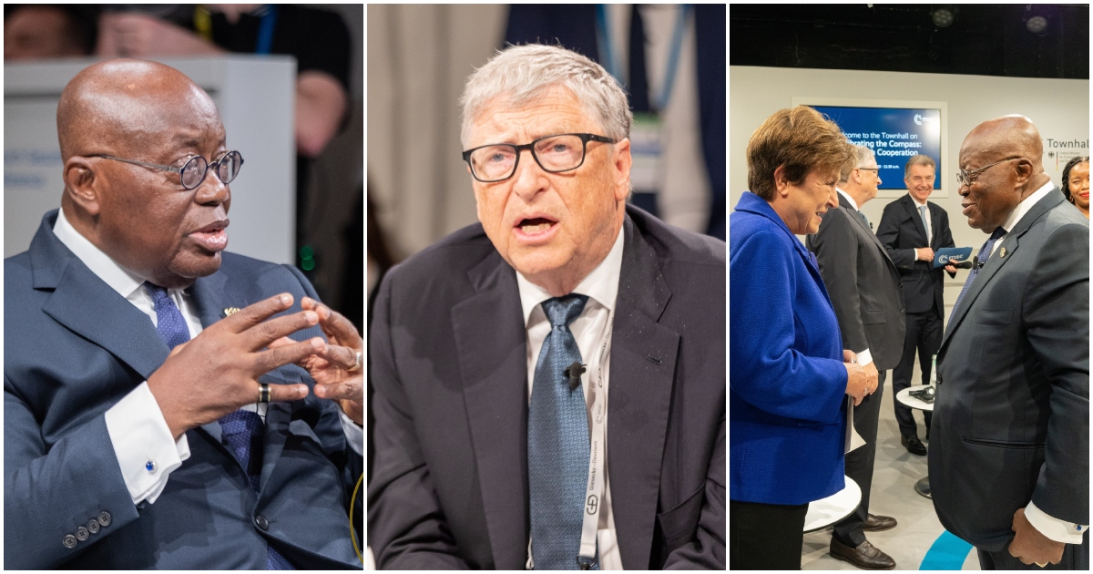 Akufo-Addo met Bill Gates and other top global leaders at the Munich Security Conference.