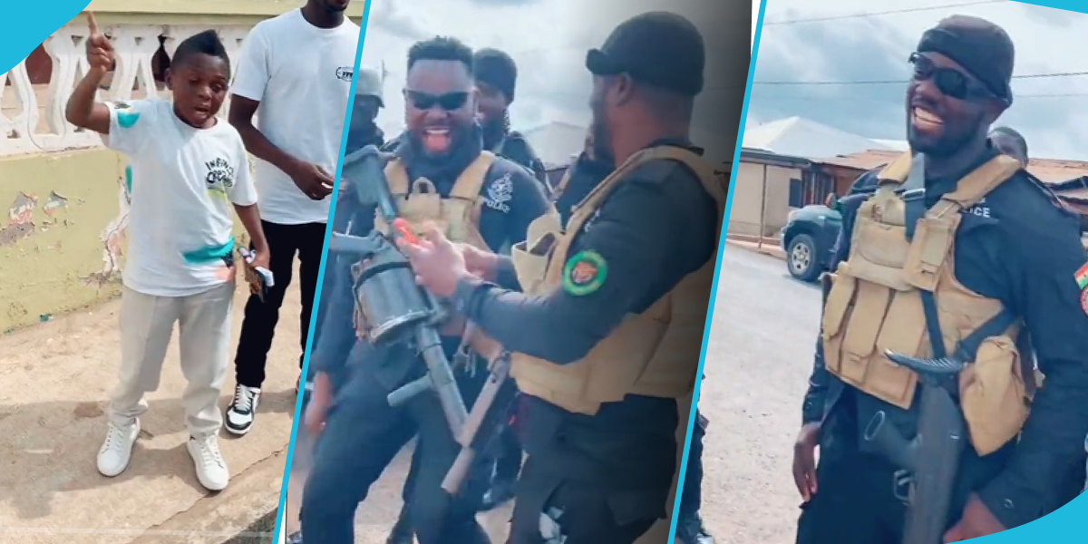 Yaw Dabo pranks Ghanaian policemen