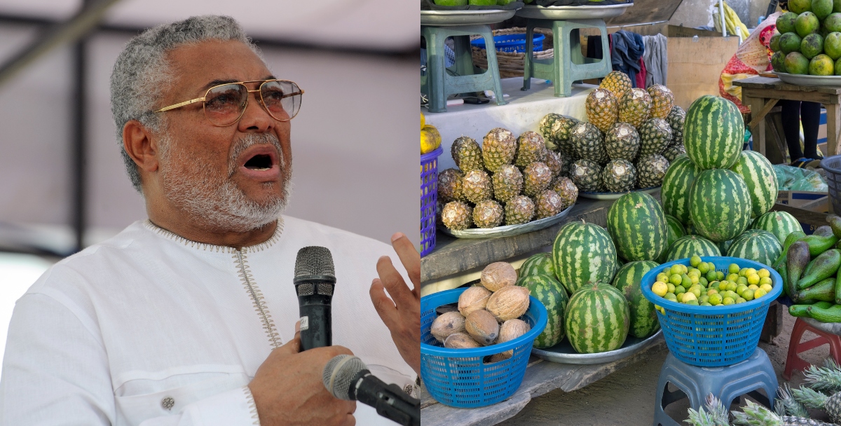 It is a great calling - Rawlings' last emotional Farmers' Day message to Ghanaians pops up
